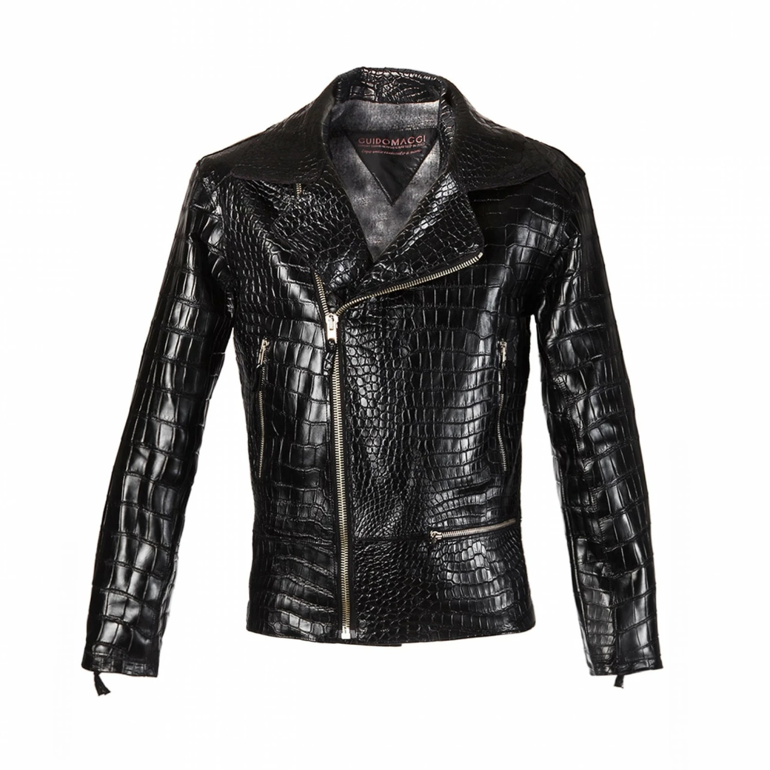 Croco Jacket - Jacket In Crocodile Leather 3 Croco Jacket - Jacket In Crocodile Leather