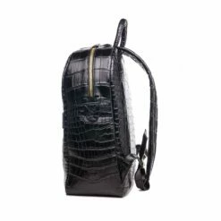 Black Diamond -Backpack In Crocodile Leather 12 Black Diamond -Backpack In Crocodile Leather -Deals Guidomaggi Store crocodile backpack 4