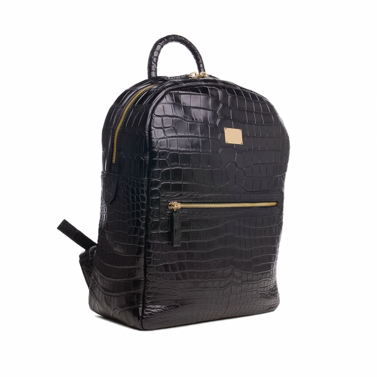 Black Diamond -Backpack In Crocodile Leather 7 Black Diamond -Backpack In Crocodile Leather - Image 5