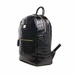 Black Diamond -Backpack In Crocodile Leather 15 Black Diamond -Backpack In Crocodile Leather -Deals Guidomaggi Store crocodile backpack 6