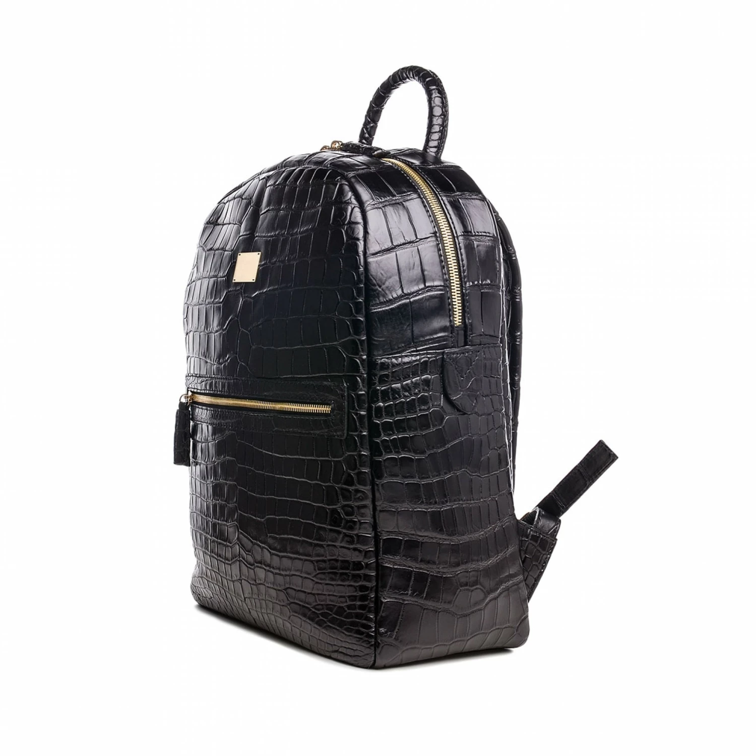Black Diamond -Backpack In Crocodile Leather 9 Black Diamond -Backpack In Crocodile Leather - Image 7