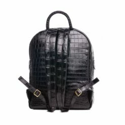 Black Diamond -Backpack In Crocodile Leather 14 Black Diamond -Backpack In Crocodile Leather -Deals Guidomaggi Store crocodile backpack 7