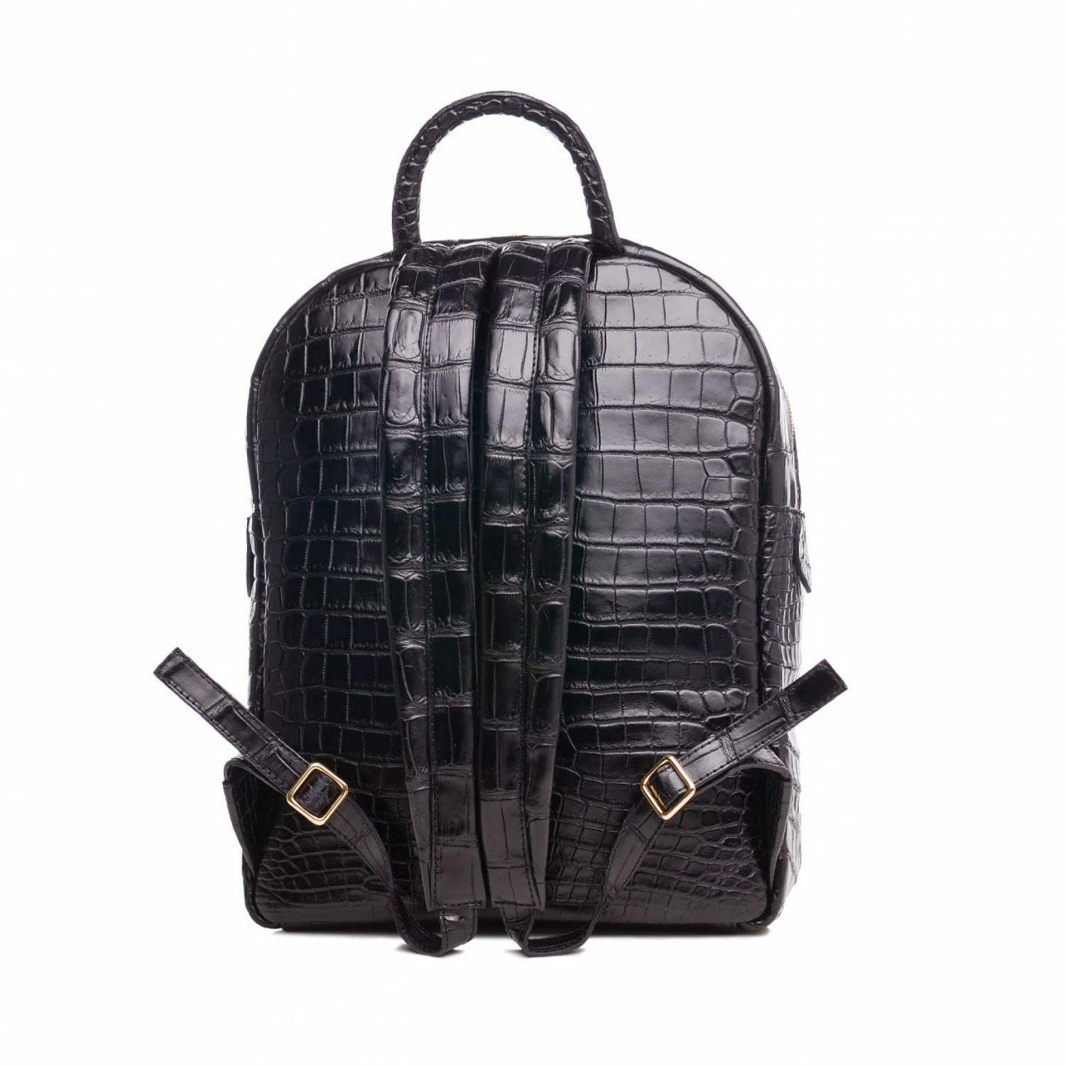 Black Diamond -Backpack In Crocodile Leather 8 Black Diamond -Backpack In Crocodile Leather - Image 6