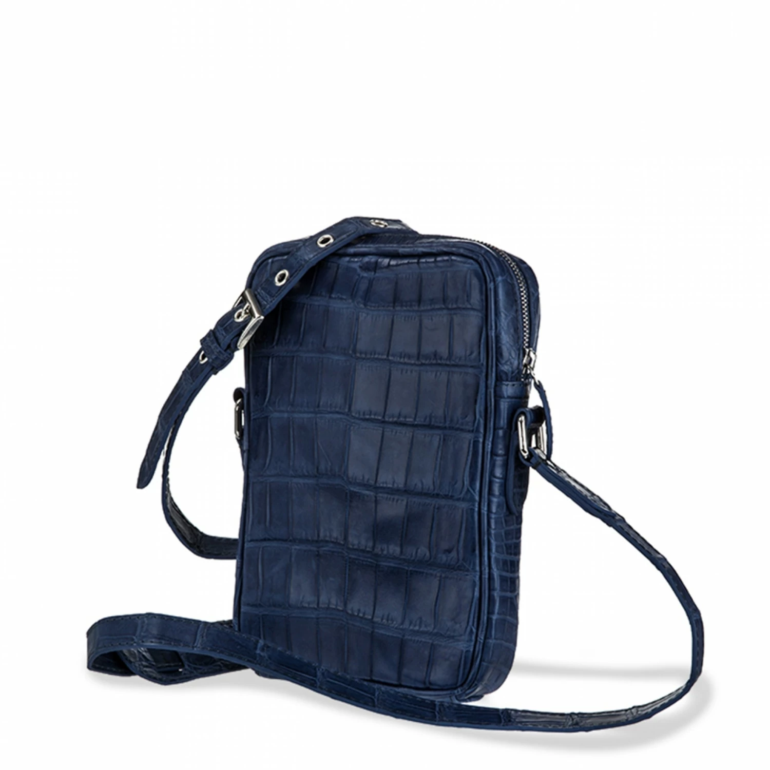 Avion -Messenger Bag In Crocodile Leather 4 Avion -Messenger Bag In Crocodile Leather - Image 2