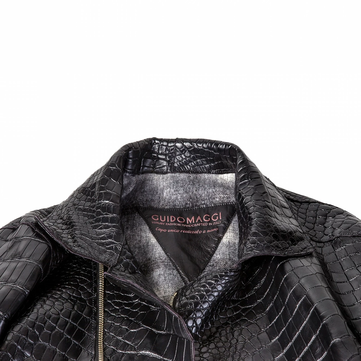 Croco Jacket - Jacket In Crocodile Leather 7 Croco Jacket - Jacket In Crocodile Leather - Image 5