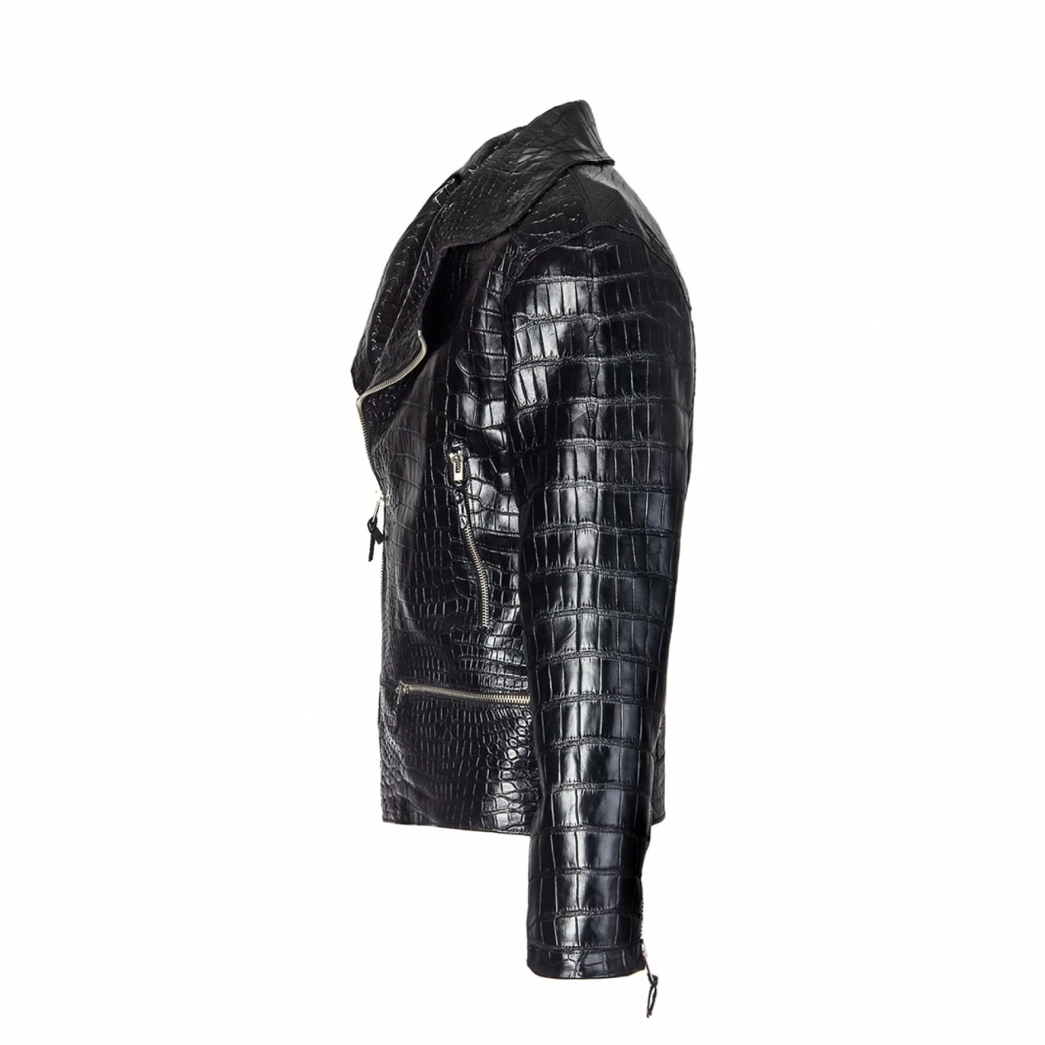 Croco Jacket - Jacket In Crocodile Leather 6 Croco Jacket - Jacket In Crocodile Leather - Image 4