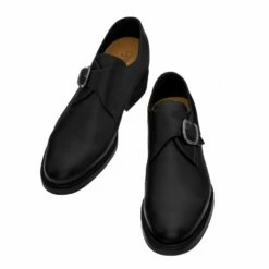Wall Street - Elevator Shoes In Full Grain Leather From 2.4 To 3.1 Inches