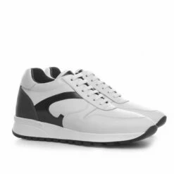 Dakota - Elevator Sneakers In Mix Of Leathers From 2.4 To 3.1 Inches -Deals Guidomaggi Store dakota elevator capsule sneaker