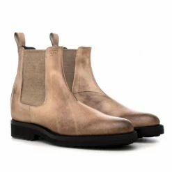 Danube - Elevator Boots In Full Grain Leather From 2.4 To 3.1 Inches -Deals Guidomaggi Store danube elevator boots