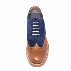 Derby - Elevator Shoes In Mix Of Leathers From 2.4 To 3.1 Inches -Deals Guidomaggi Store derby scarpe con rialzo 1