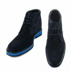 Desert Boot - Elevator Boots In Suede Leather From 2.4 To 3.1 Inches