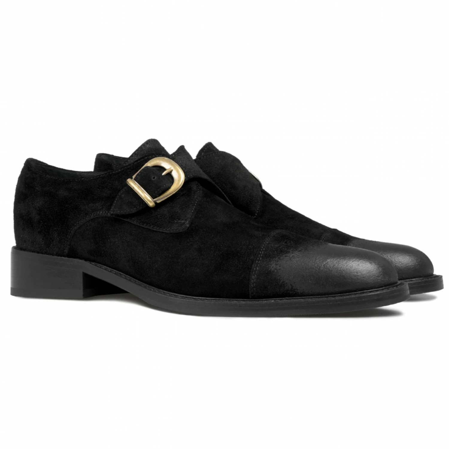 Saronno - Elevator Shoes In Suede Leather From 2.4 To 3.1 Inches 4 Saronno - Elevator Shoes In Suede Leather From 2.4 To 3.1 Inches - Image 2