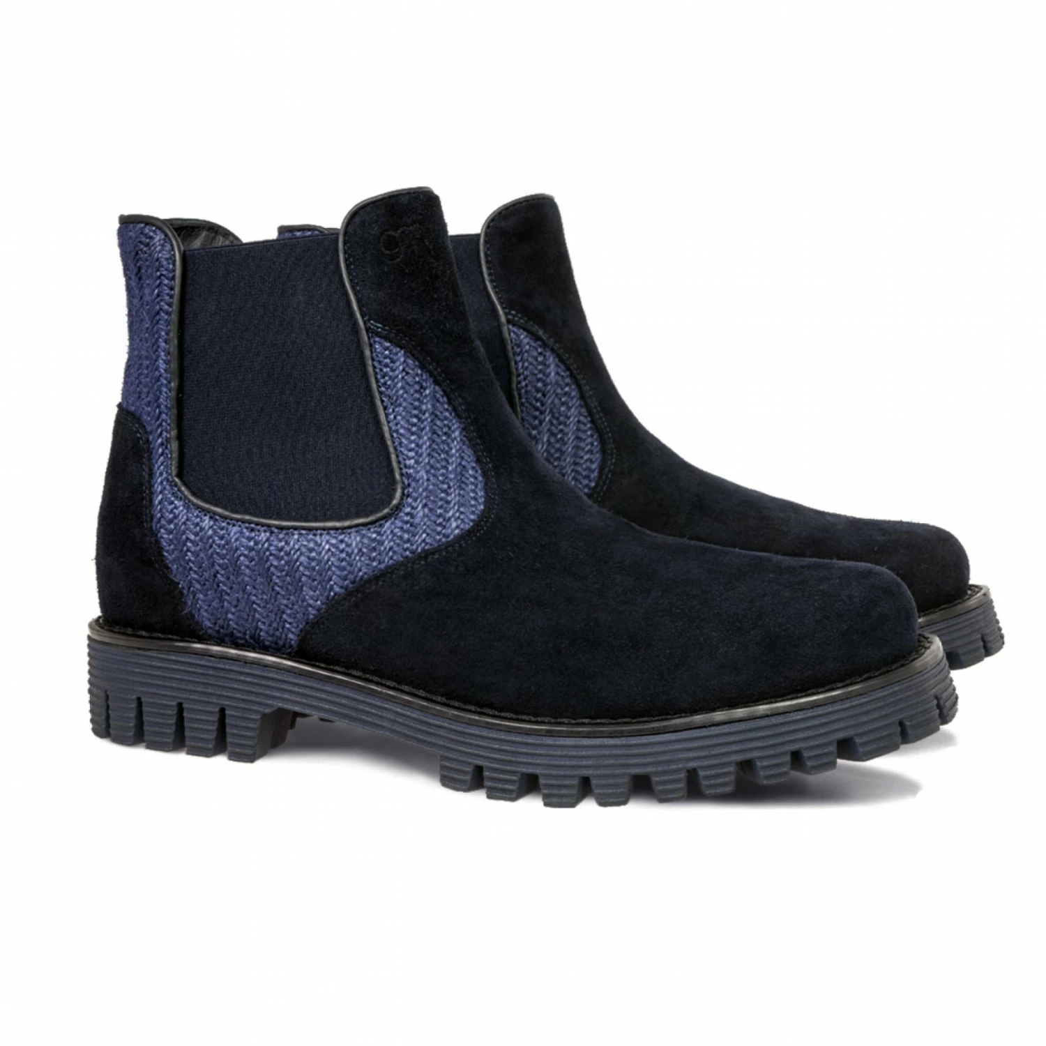 Maastricht - Elevator Boots In Leather/fabric Mix From 2.4 To 4 Inches 7 Maastricht - Elevator Boots In Leather/fabric Mix From 2.4 To 4 Inches - Image 5