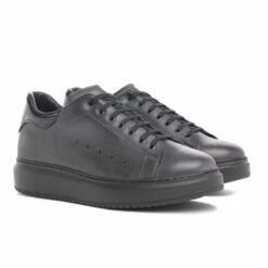 Boise - Elevator Sneakers In Full Grain Leather From 2.4 To 3.1 Inches -Deals Guidomaggi Store dsc 7724 finale 2 1