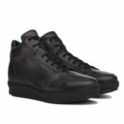 Bulgaria - Elevator Sneakers In Full Grain Leather From 2.4 To 4 Inches -Deals Guidomaggi Store dsc 8844 finale 2 1 1