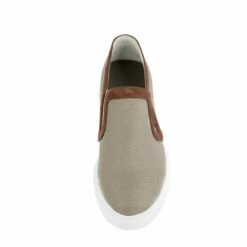 Boca Raton - Elevator Slip-Ons In Leather/fabric Mix Up To 6 Cm -Deals Guidomaggi Store elevated shoes boca raton