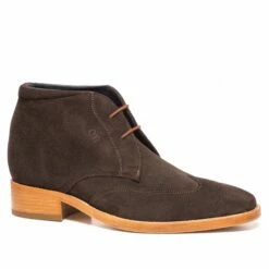 Murray - Elevator Boots In Suede Leather From 2.4 To 3.1 Inches