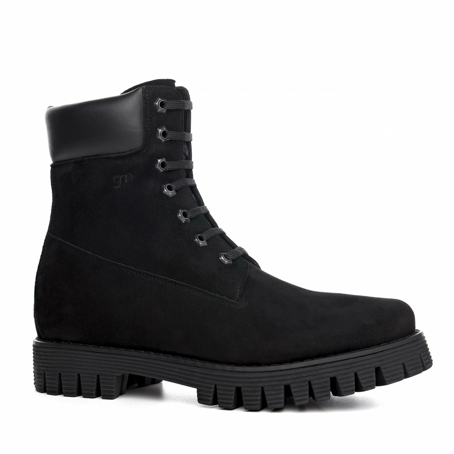 Rhein - Elevator Boots In Suede Leather From 2.4 To 4 Inches 3 Rhein - Elevator Boots In Suede Leather From 2.4 To 4 Inches