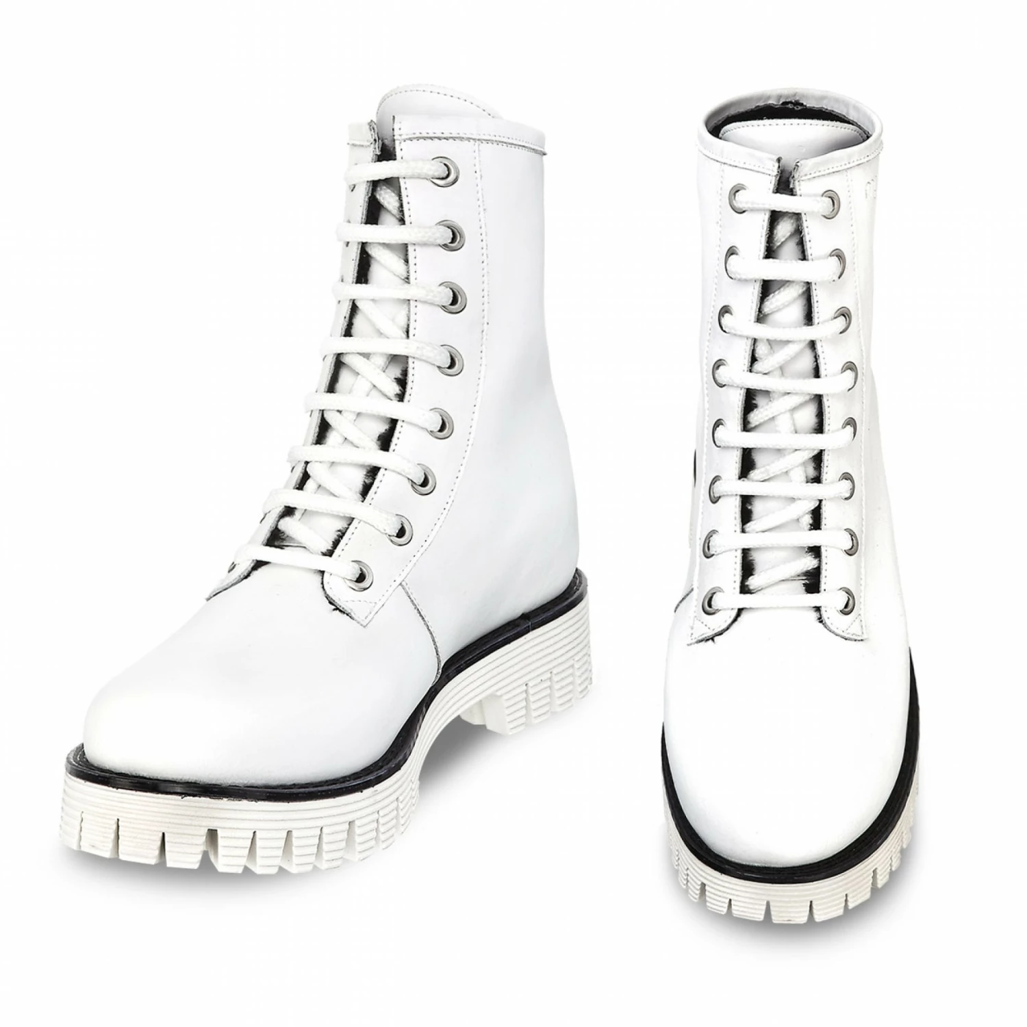 Maracaibo - Elevator Sneakers In Full Grain Leather From 2.4 To 4 Inches 3 Maracaibo - Elevator Sneakers In Full Grain Leather From 2.4 To 4 Inches