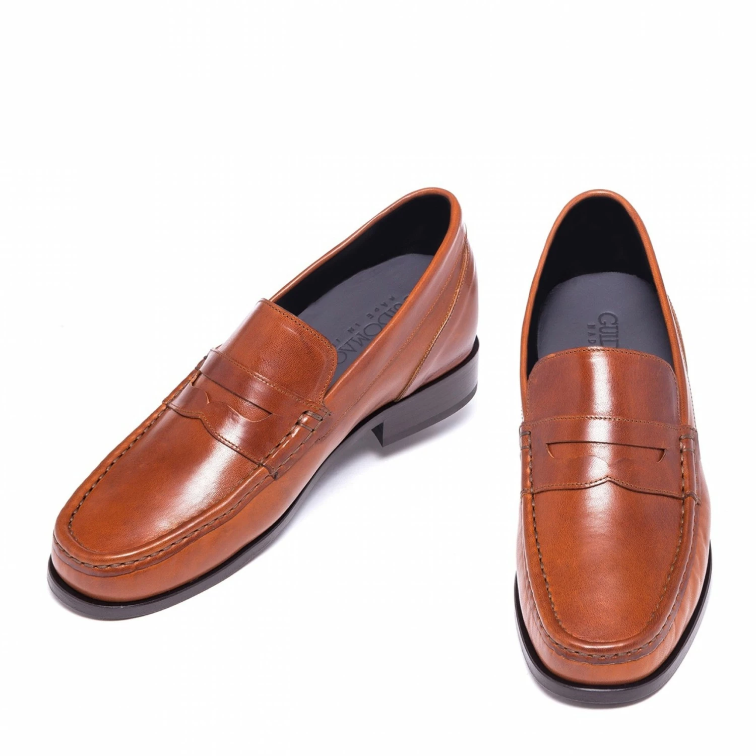 Marrakech - Elevator Loafers In Cordovan Leather Up To 2.6 Inches 7 Marrakech - Elevator Loafers In Cordovan Leather Up To 2.6 Inches - Image 5