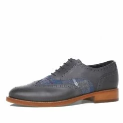 Merano - Elevator Shoes In Leather/fabric Mix From 2.4 To 3.1 Inches -Deals Guidomaggi Store elevated shoes 1 1