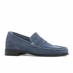 Cartagena - Elevator Loafers In Suede Leather Up To 2.6 Inches -Deals Guidomaggi Store elevated shoes 2 9