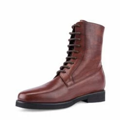 Finland - Elevator Boots In Leather/fabric Mix From 2.4 To 3.1 Inches -Deals Guidomaggi Store elevator boots in finland