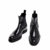 Piazza Gae Aulenti - Elevator Boots In Brushed Leather From 2.4 To 4 Inches -Deals Guidomaggi Store elevator boots piazza gae aulenti 1