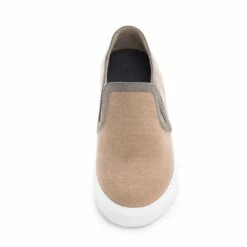Trani - Elevator Slip-Ons In Fabric Up To 2.6 Inches -Deals Guidomaggi Store elevator loafers trani