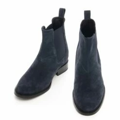 Broome Street - Elevator Boots In Suede Leather From 2.4 To 4 Inches