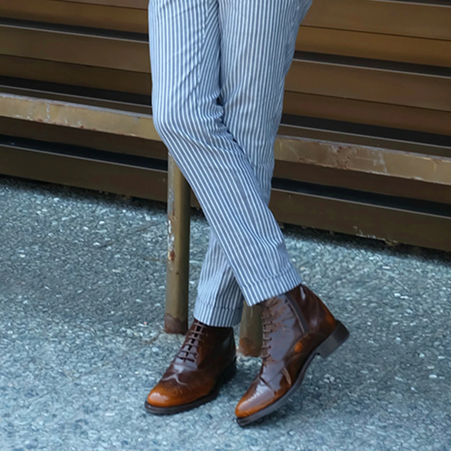 Idaho - Elevator Boots In Full Grain Leather From 2.4 To 4 Inches 7 Idaho - Elevator Boots In Full Grain Leather From 2.4 To 4 Inches - Image 5