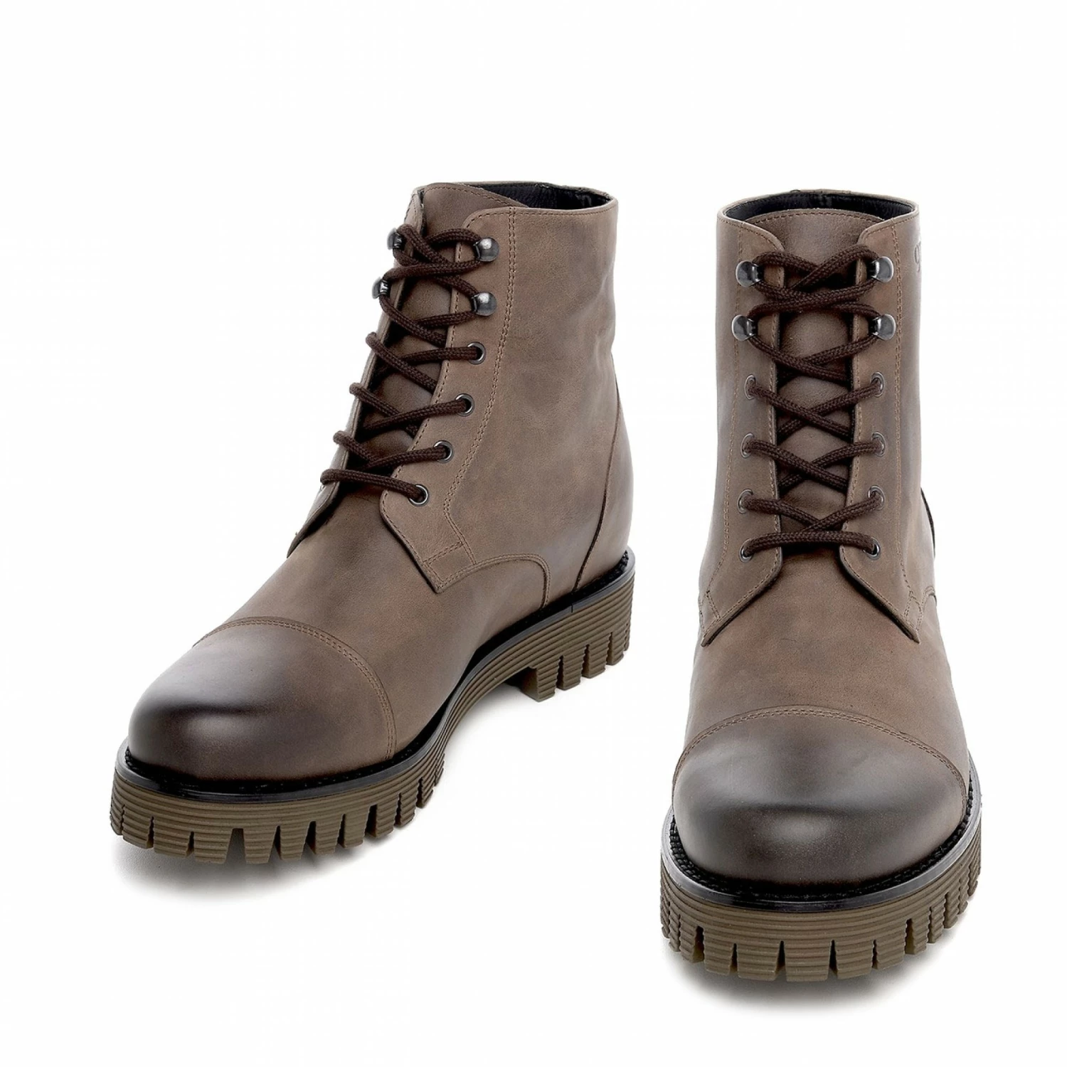 Tel Aviv - Elevator Boots In Full Grain Leather From 2.4 To 4 Inches 4 Tel Aviv - Elevator Boots In Full Grain Leather From 2.4 To 4 Inches - Image 2