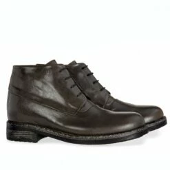 Corso Sempione - Elevator Boots In Full Grain Leather From 2.4 To 3.1 Inches -Deals Guidomaggi Store elevator ankle boot