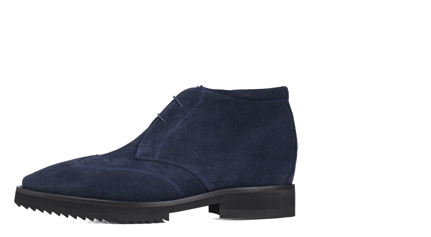 Ascot - Elevator Ankle Boots In Suede Leather From 2.4 To 3.1 Inches 5 Ascot - Elevator Ankle Boots In Suede Leather From 2.4 To 3.1 Inches - Image 3