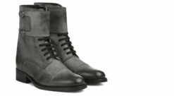 Bruxelles - Elevator Boots In Full Grain Leather From 2.4 To 3.1 Inches