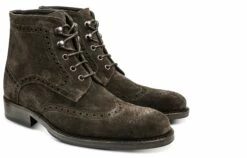 Adams - Elevator Boots In Suede Leatherfrom 3.1 To 4 Inches