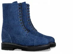 Stockton - Elevator Boots In Fabric From 4 To 6 Inches