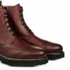 Bordeaux - Elevator Boots In Full Grain Leather From 4 To 6 Inches -Deals Guidomaggi Store elevator boots 1 7 4