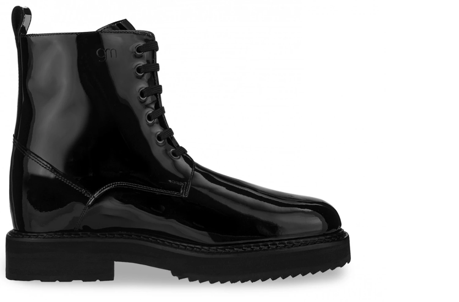 Nuremberg - Elevator Boots In Varnish Leather From 4 To 6 Inches 5 Nuremberg - Elevator Boots In Varnish Leather From 4 To 6 Inches - Image 3