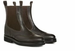 Cardiff - Elevator Boots In Full Grain Leather From 2.4 To 4 Inches