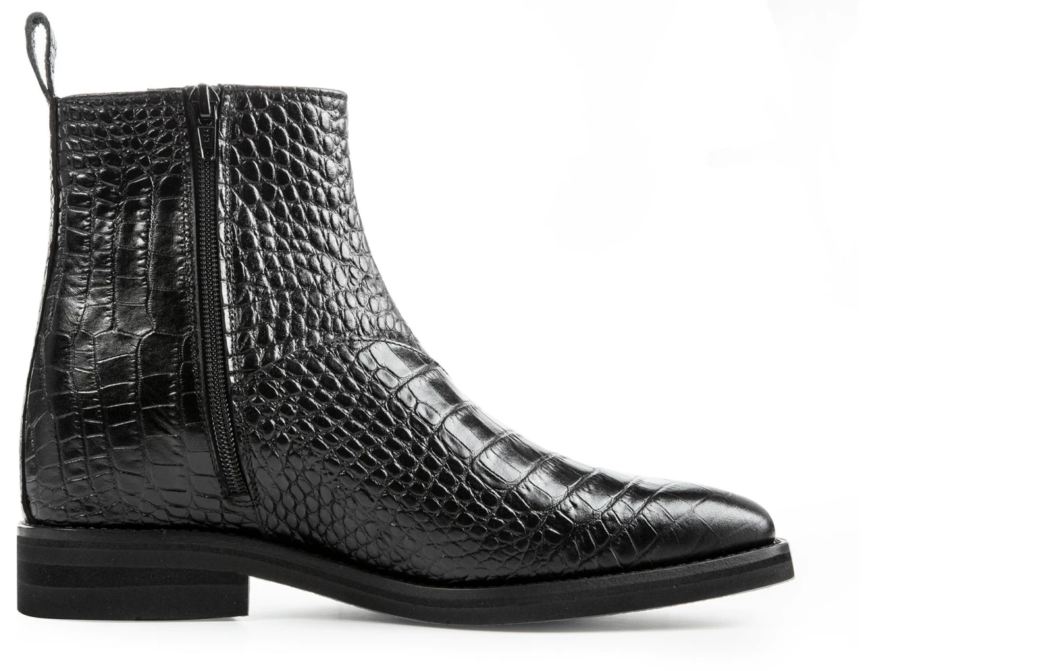 Noto - Elevator Boots In Full Grain Leather From 2.4 To 4 Inches 5 Noto - Elevator Boots In Full Grain Leather From 2.4 To 4 Inches - Image 3