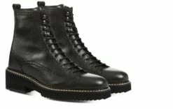 Lubbock - Elevator Boots In Full Grain Leather From 4 To 6 Inches