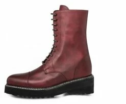 Varanasi - Elevator Boots In Leather/fabric Mix From 4 To 6 Inches -Deals Guidomaggi Store elevator boots 45 1