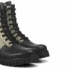 Queensland - Elevator Combat Boots In Full Grain Leather From 2.4 To 4 Inches 1 Queensland - Elevator Combat Boots In Full Grain Leather From 2.4 To 4 Inches -Deals Guidomaggi Store elevator boots 46