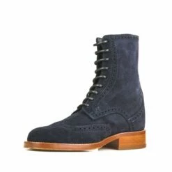 Argo - Elevator Boots In Suede Leather From 2.4 To 4 Inches -Deals Guidomaggi Store elevator boots 7