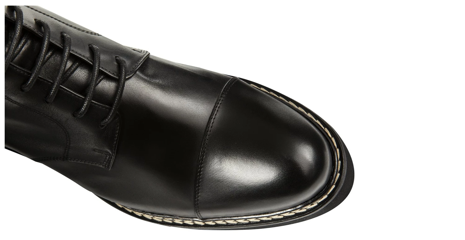 Hong Kong W - Elevator Boots In Full Grain Leather From 4 To 6 Inches 6 Hong Kong W - Elevator Boots In Full Grain Leather From 4 To 6 Inches - Image 4