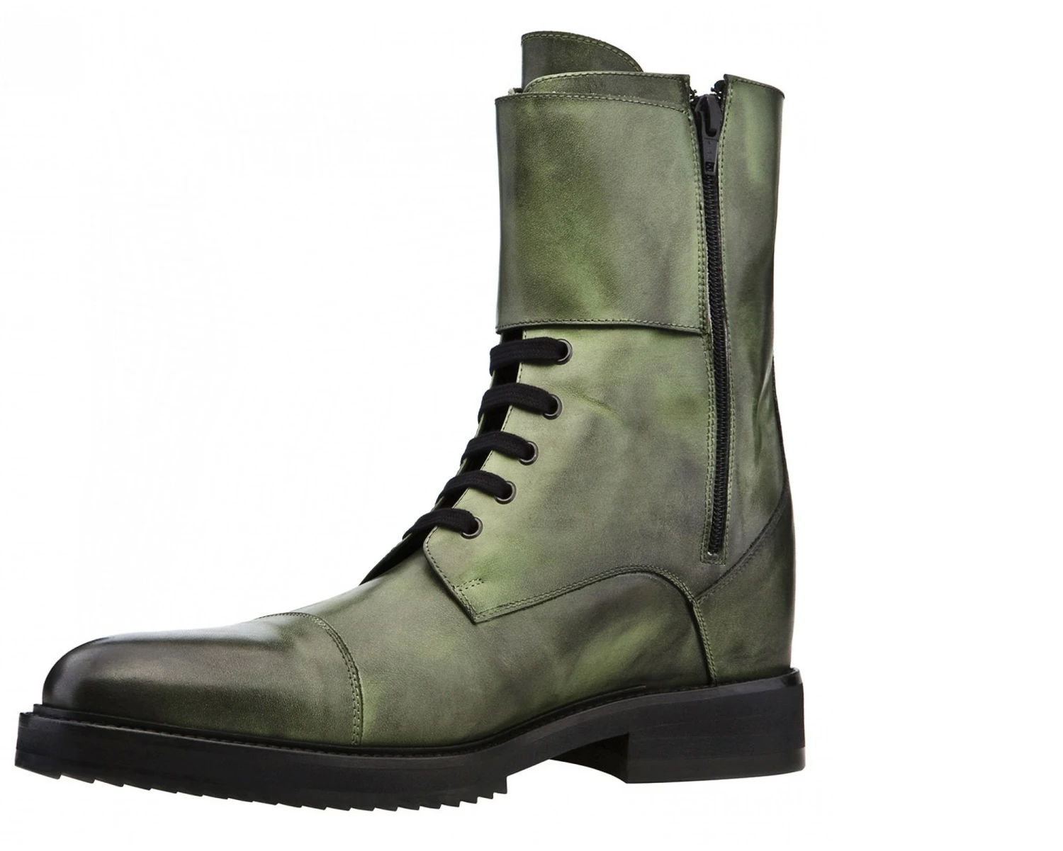 Portland - Elevator Boots In Full Grain Leather From 2.4 To 3.1 Inches 4 Portland - Elevator Boots In Full Grain Leather From 2.4 To 3.1 Inches - Image 2