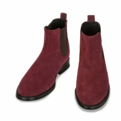 Kinshasa - Elevator Boots In Suede Leather From 2.4 To 4 Inches