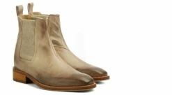 Newton - Elevator Chelsea Boots In Full Grain Leather From 2.4 To 4 Inches