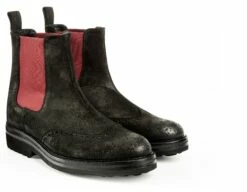 Annapolis - Elevator Boots In Suede Leather From 2.4 To 4 Inches